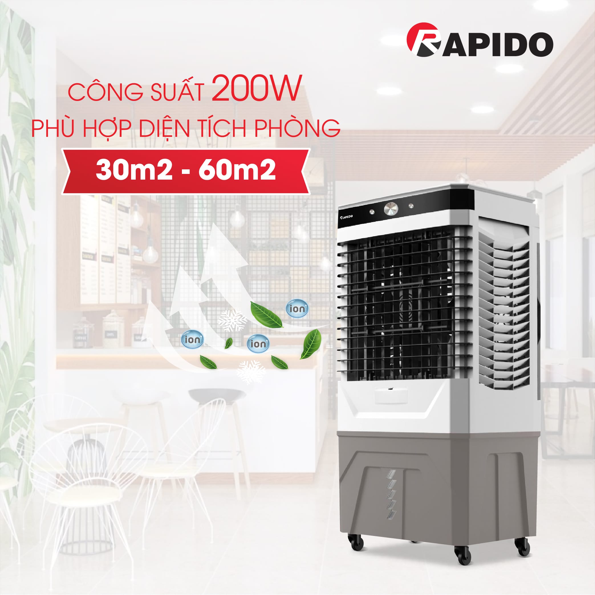 Quạt điều hòa không khí Lucky 9000M