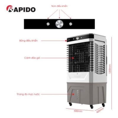 Quạt điều hòa Lucky 9000M - Rapido