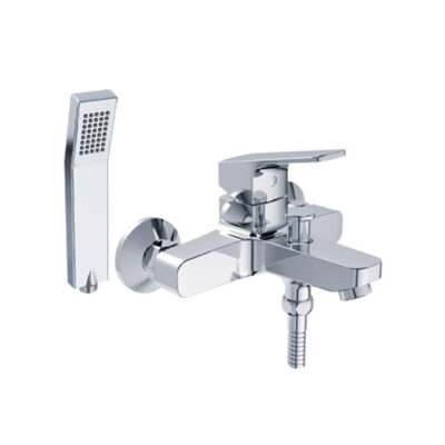 Concept Square Exposed Bath Shower Mixer with Shower Kit image