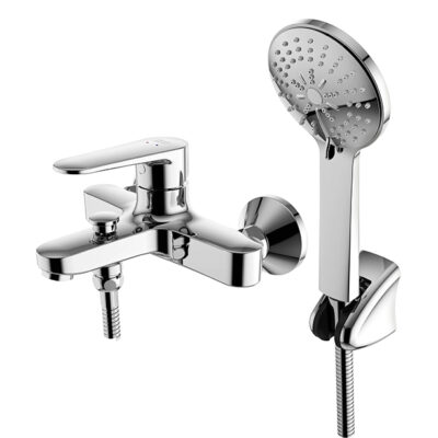 Simplica Exposed Bath Shower Mixer with Shower Kit image